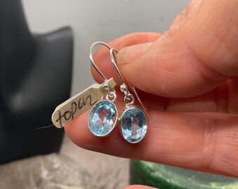 Topaz earrings