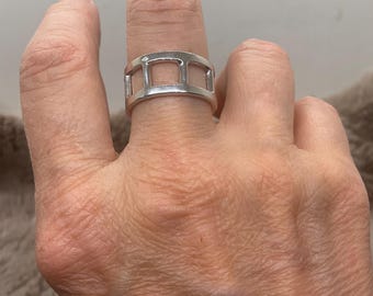 Sterling silver Retro Ring