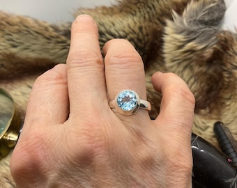 Blue Topaz ring
