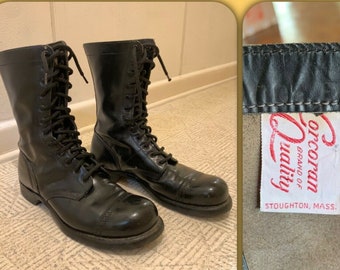 black army jump boots