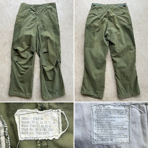 VTG US Army Cold Weather Liner Field Wool Olive Green Pants - Etsy