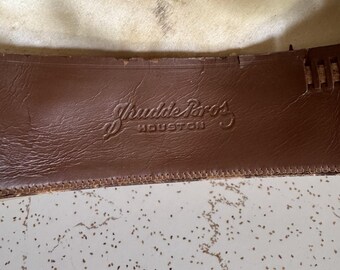 1950s Stetson One Hundred, 100X Beaver Cowboy Hat, Shudde Bros