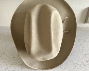 1950s STETSON 3x Beaver OPEN ROAD Size 7 Long Oval Hat 1950s STETSON 3x Beaver OPEN ROAD Size 7 Long Oval Hat