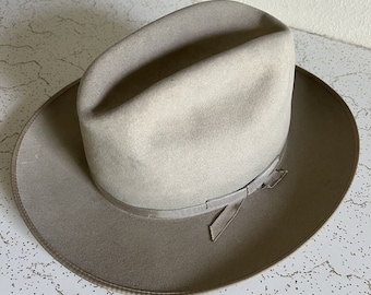 ミント！40s VINTAGE RESISTOL OPEN ROAD 7 1/8 Vintage 1970s Resistol 'san Antonio' Silverbelly Fedora