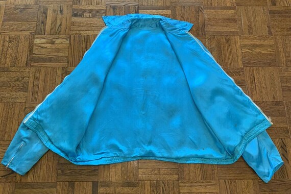1970s Embroidered Satin Souvenir Tour Jacket: Vie… - image 9