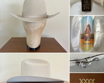 帽子 STETSON STETSONIAN 40's repro 58 ST204 STETSONIAN REPRO（ステットソニアン リプロ）ST204 ライト