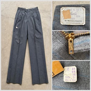 50’s”unknown”duck pants WALDES zipper 50's”unknown”duck pants WALDES zipper