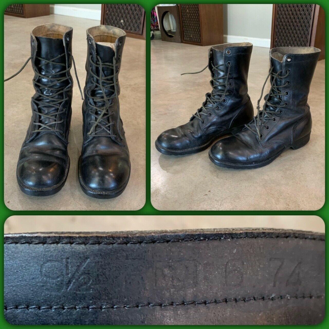 genesco combat boots