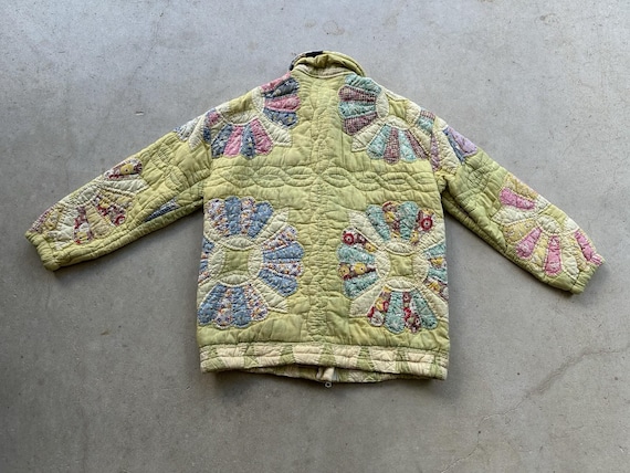 1980s Patchwork Quilt Jacket: KAS Original Feed S… - image 13