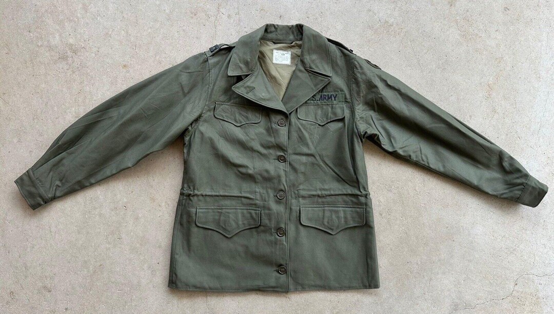 Vintage 1940's American Army Jacket - Size S, Prop - Etsy