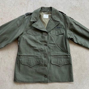 1940s Woman’s US Army M1943 Field Jacket size 12 R w/ Hood WAAC WAC 40s Army Nurse Corps Women’s Utility Work Military Fatigues WWiI Vietnam