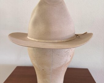 1950s Stetson One Hundred, 100X Beaver Cowboy Hat, Shudde Bros