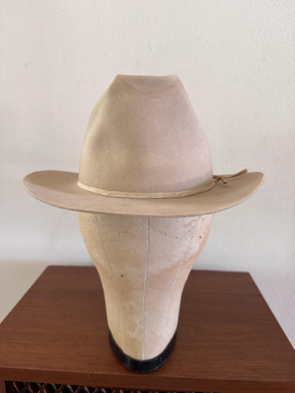 1950s Stetson One Hundred, 100X Beaver Cowboy Hat, Shudde Bros