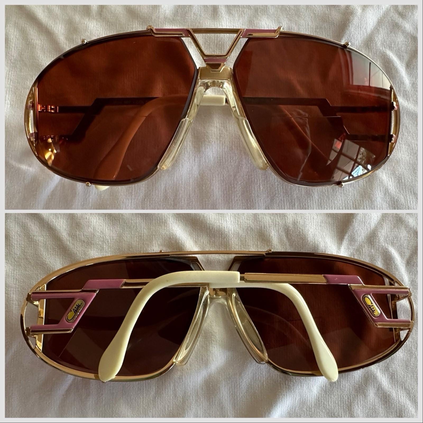 1980s Oversized Shield Sunglasses - Etsy
