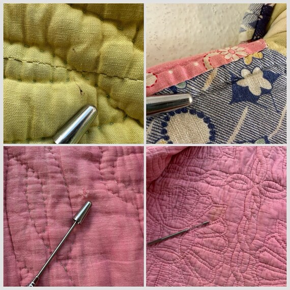 1980s Patchwork Quilt Jacket: KAS Original Feed S… - image 20