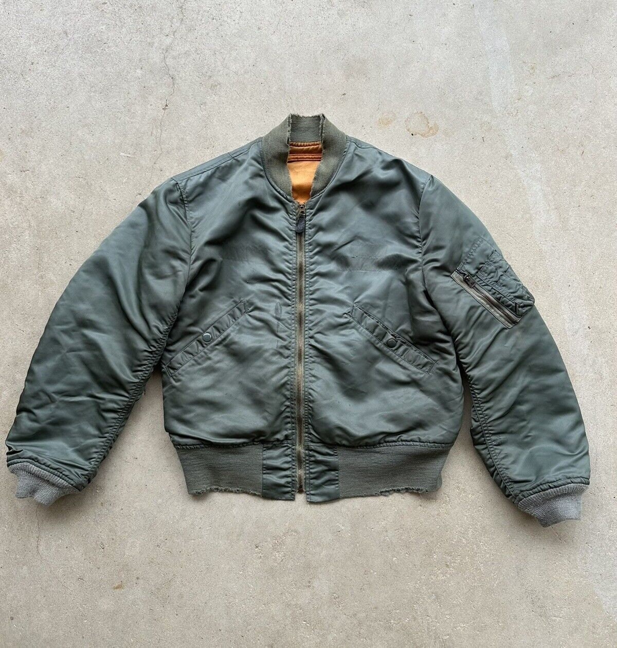 1968 USAF Type L2-B Flight Jacket MEDIUM Air Force Military 1968 USAF Type L2-B Flight Jacket MEDIUM Air Force Military