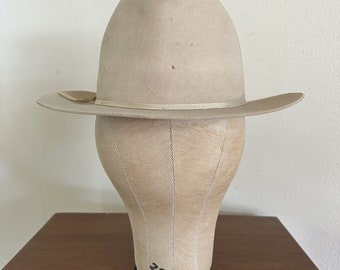 1950s Stetson 100X Beaver Cowboy Hat, Shudde Bros, Size 7 1/4 - Etsy