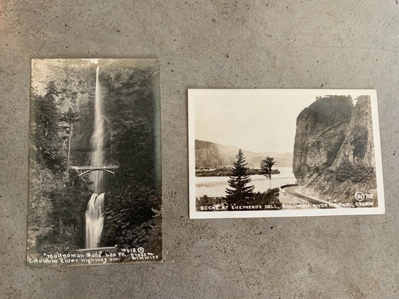 Stock Exchange Multnomah Portland Oregon Pacific Northwest Waterfall Mark Twain Vintage NATURE /& BUILDINGS Postcard Lot x9 Antique RPCC N.Y