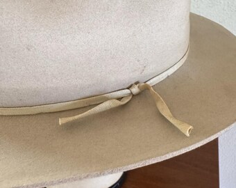 1950s Stetson One Hundred, 100X Beaver Cowboy Hat, Shudde Bros
