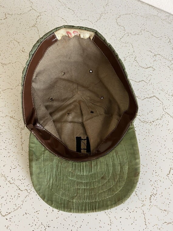 1960s Theater Made US Army Captain Baseball Cap Field… - Gem