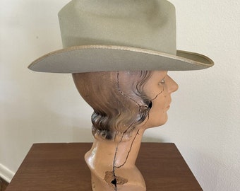 1960s Stetson 3X Beaver Open Road Fedora Cowboy Hat - Size 7 - Etsy