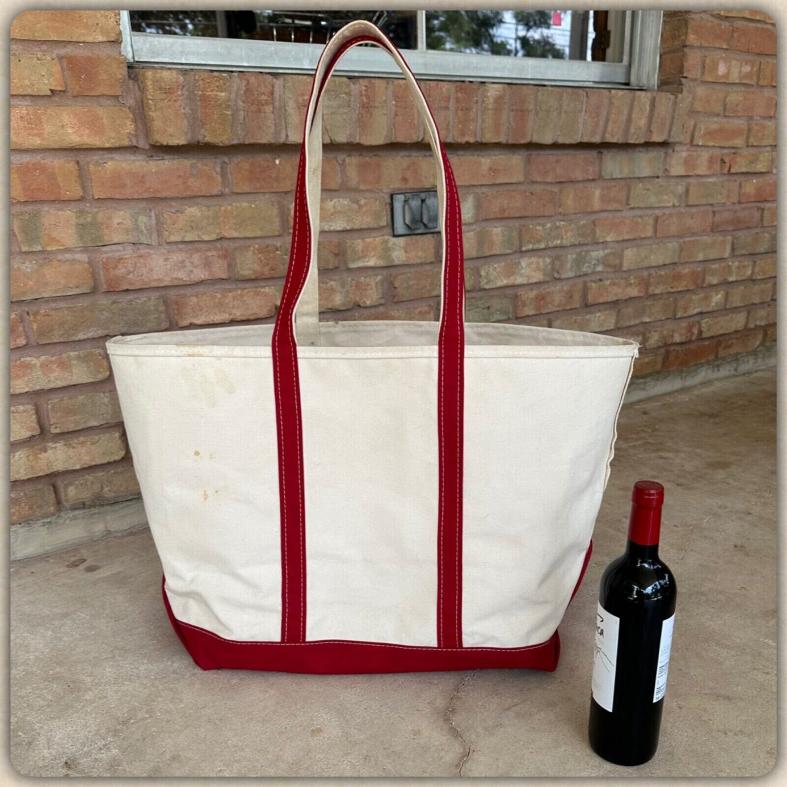 Ll bean wine tote hotsell