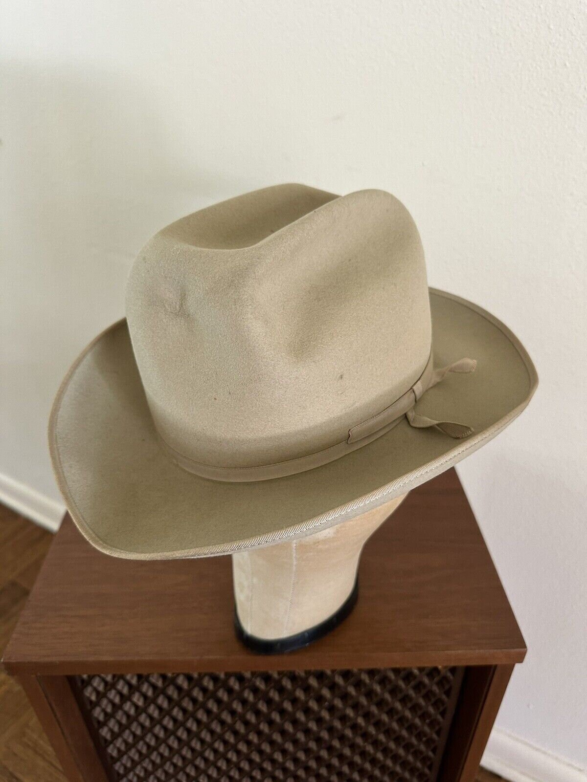 1950s STETSON 3x Beaver OPEN ROAD Size 7 Long Oval Hat 1950s STETSON 3x Beaver OPEN ROAD Size 7 Long Oval Hat