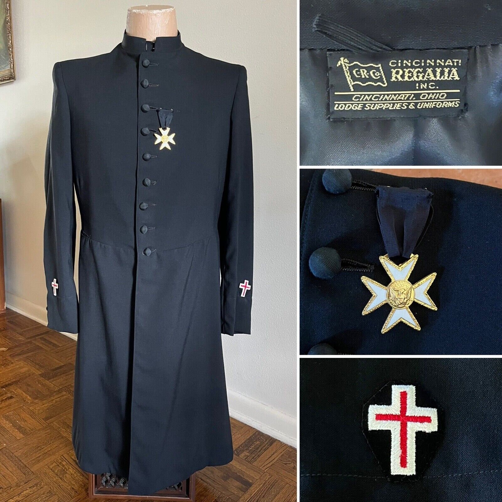 Knights templar frock best sale coat