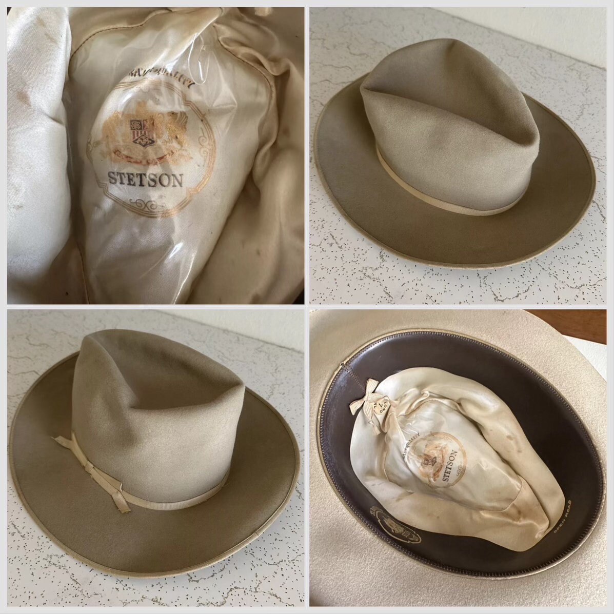 1950s 60s Stetson 3x Beaver OPEN ROAD 7 Long OVAL Hat Fedora 1950s 60s Stetson 3x Beaver OPEN ROAD 7 Long OVAL Hat Fedora
