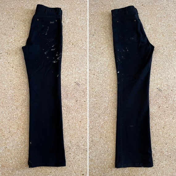 70s Jantzen Pants W 32 L 32 Painted Talon Zipper … - image 3