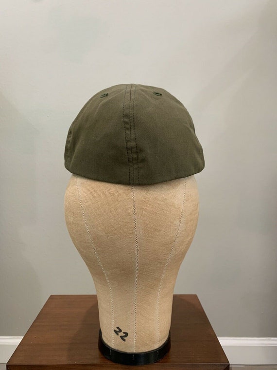 60s 70s OG 106 Cotton Sateen Utility CAP Hat 6 5/… - image 9