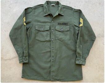 【日本入手困難】MILITARY SHIRT IN COTTON WOOL TWILL シャツ HOUSTON ヒューストン TC TWILL WORK SHIRT TCツイルワーク