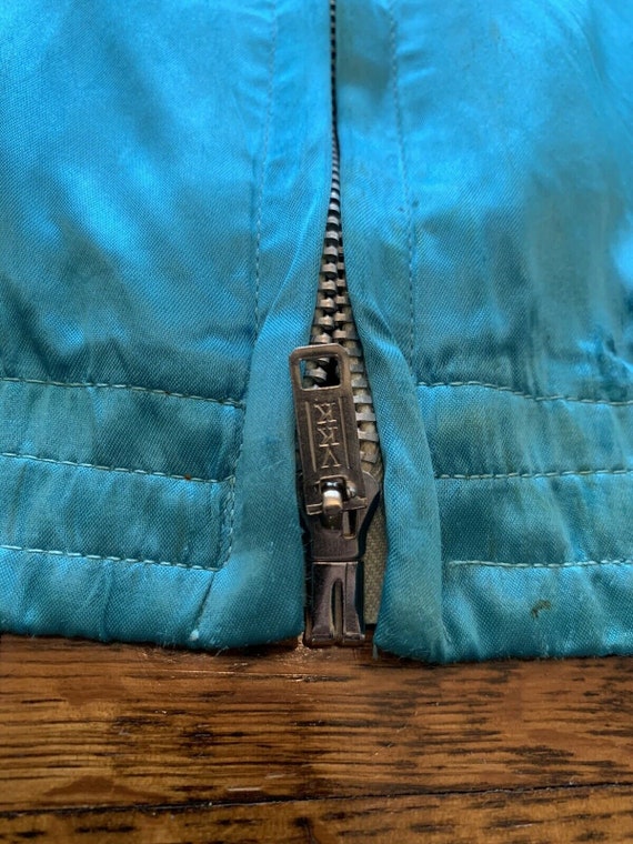 1970s Embroidered Satin Souvenir Tour Jacket: Vie… - image 7