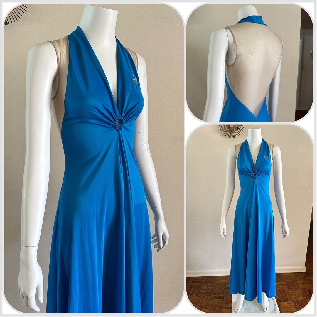 1970s Barbara Keyhole Dress - Delic