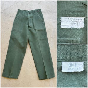 パンツ 1960's \"US.ARMY\" OG107 Baker Pants Vintage 1960s Army Pants Baker OG 107 - Raleigh Vintage