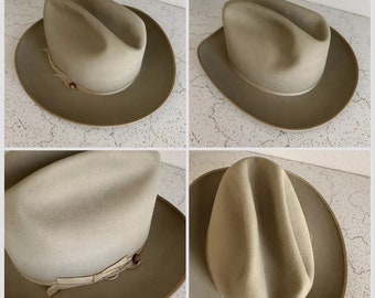 帽子 60s VINTAGE STETSON OPEN ROAD 7 3/8 59cm 60s VINTAGE STETSON OPEN ROAD 7 3/8 59cm 帽子