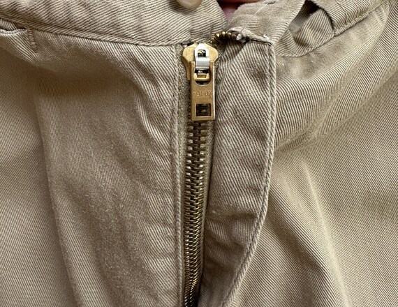 1960s Big Mac Penneys ? Khaki Chino Cotton Pants … - image 3