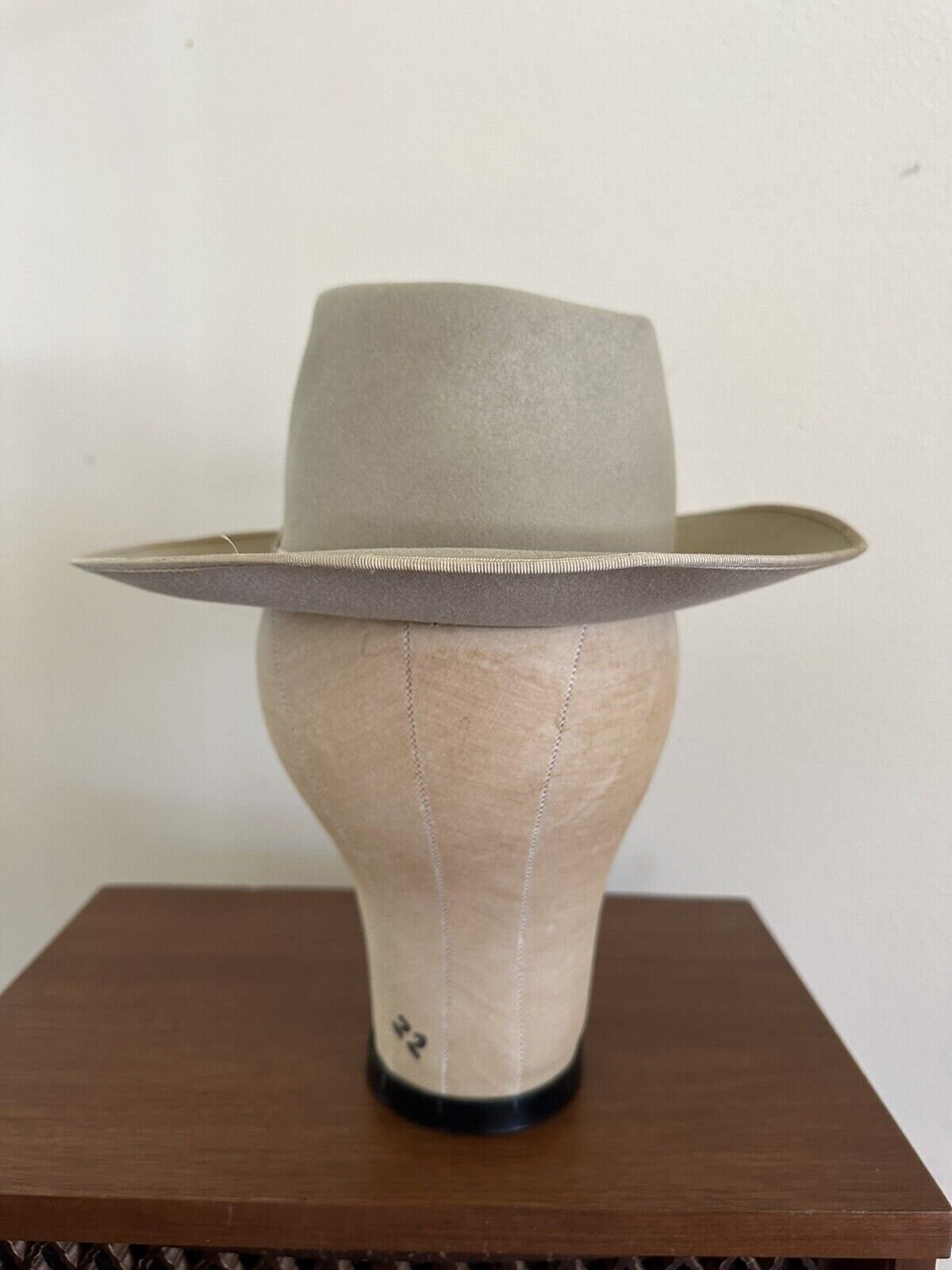 Vintage Stetson Open Road Fedora: 1950s 3X Beaver Cowboy Hat