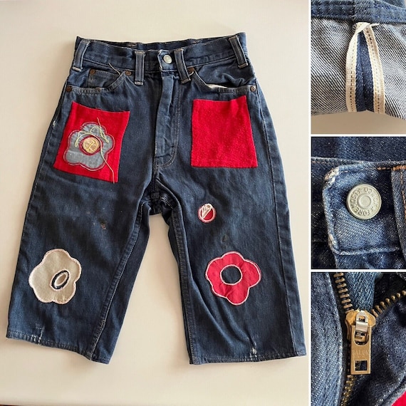 1960s Selvedge PENNEYS FOREMOST Denim Jeans Pants 