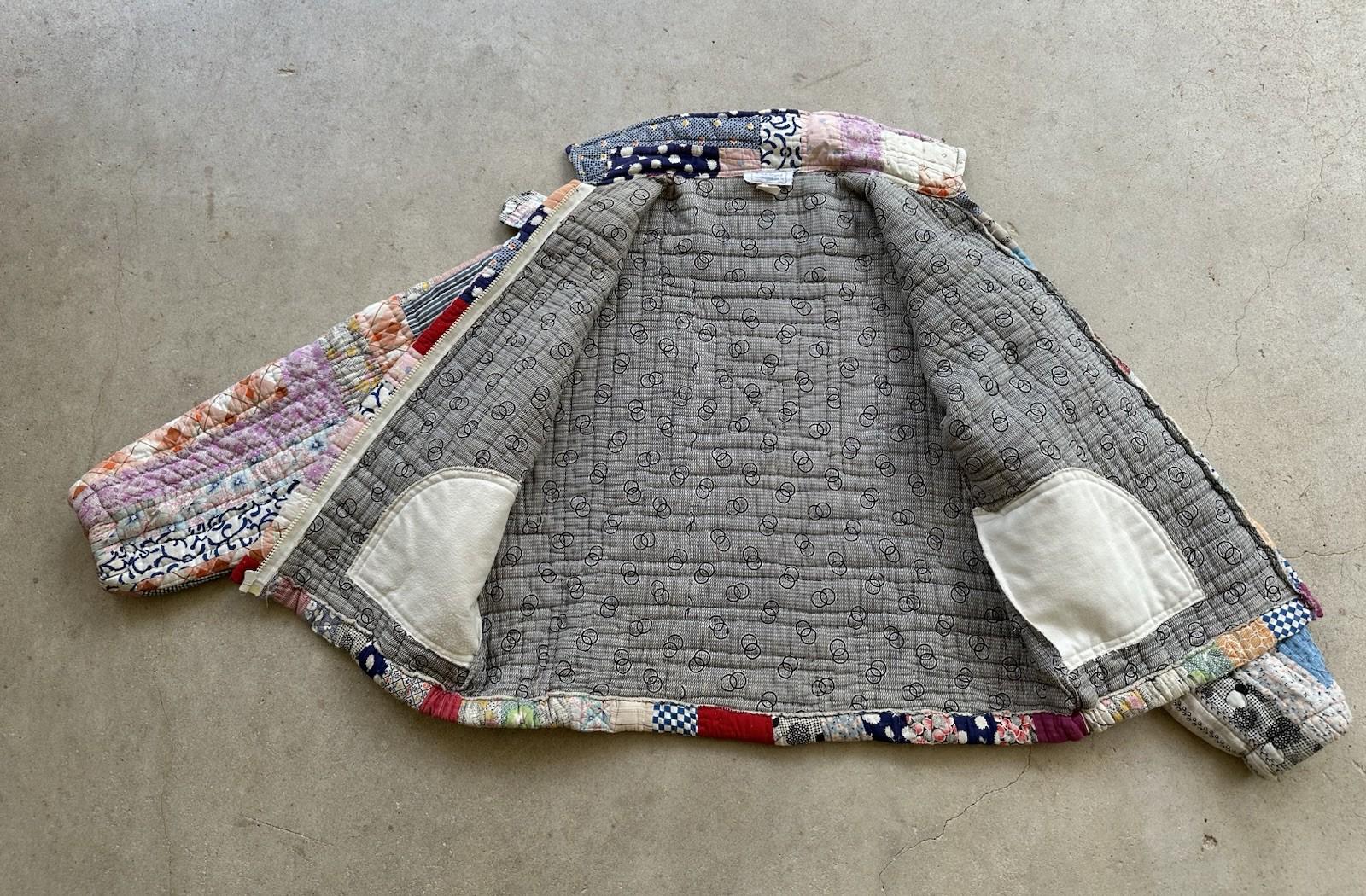 ジャケット・アウター vintage fabric feed sack jacket Feed Sack Jacket – Kind Words Vintage