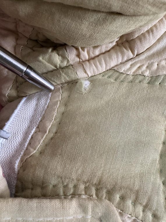 1980s Patchwork Quilt Jacket: KAS Original Feed S… - image 17