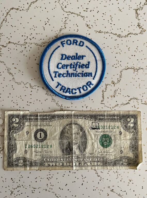 FORD TRACTOR PATCH Dealer Certified Technician 70… - image 7