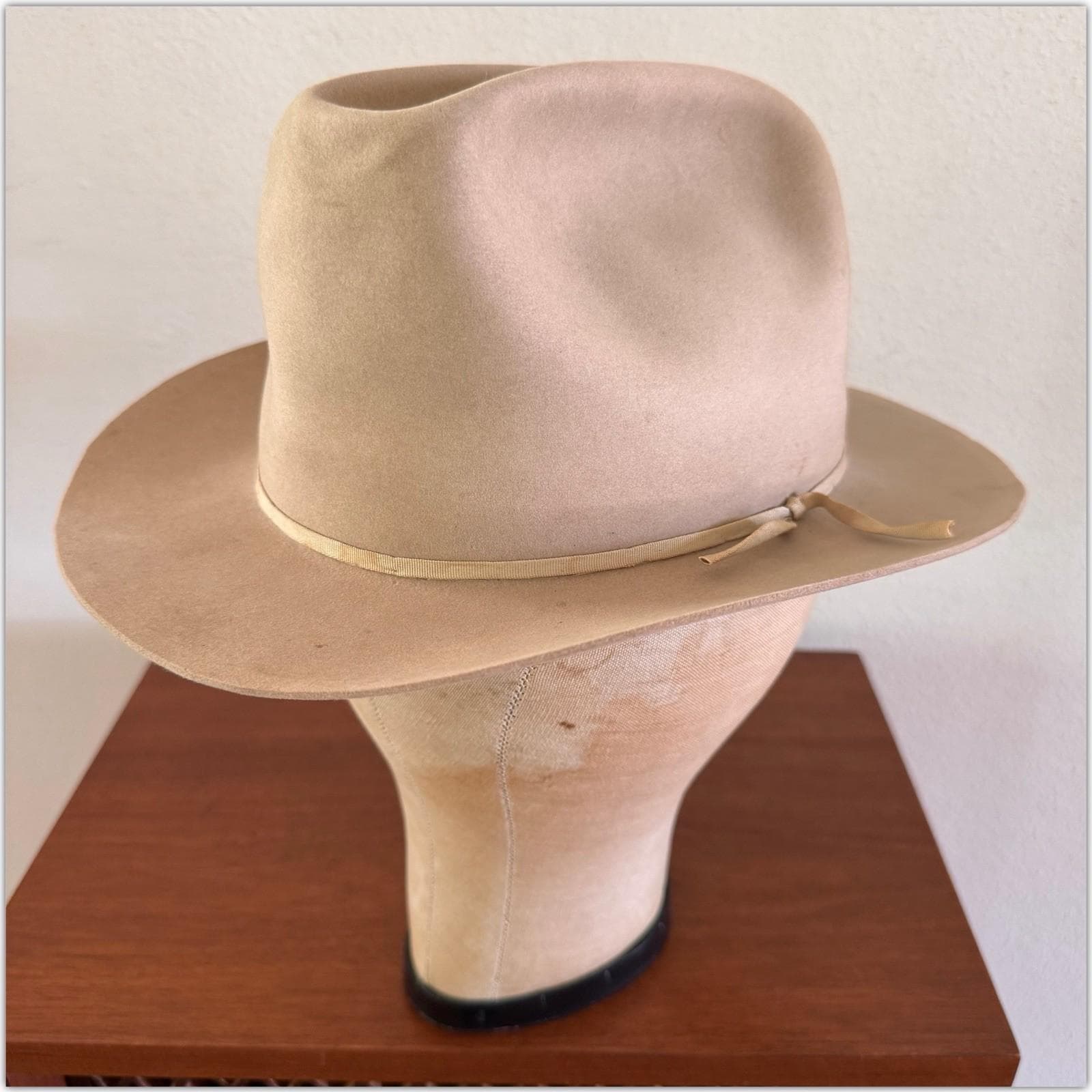 1950s Stetson One Hundred, 100X Beaver Cowboy Hat, Shudde Bros