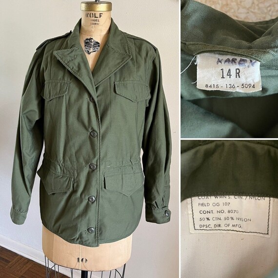 Women's field shop jacket military
