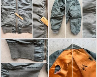 1968 USAF Type L2-B Flight Jacket MEDIUM Air Force Military 1968 USAF Type L2-B Flight Jacket MEDIUM Air Force Military