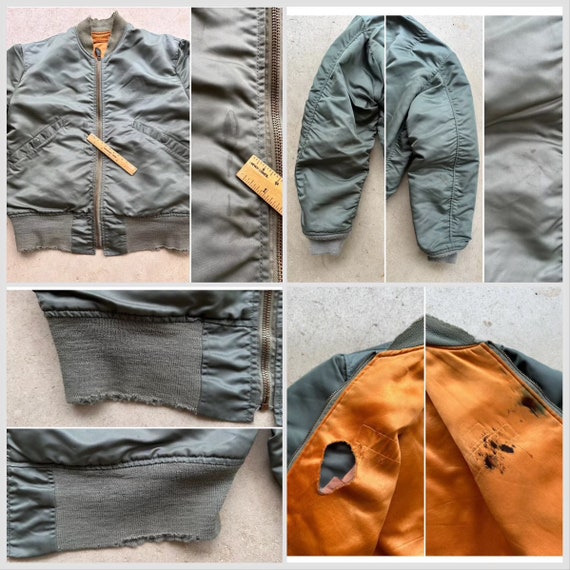 1968 USAF Type L2-B Flight Jacket MEDIUM Air Force Military 1968 USAF Type L2-B Flight Jacket MEDIUM Air Force Military
