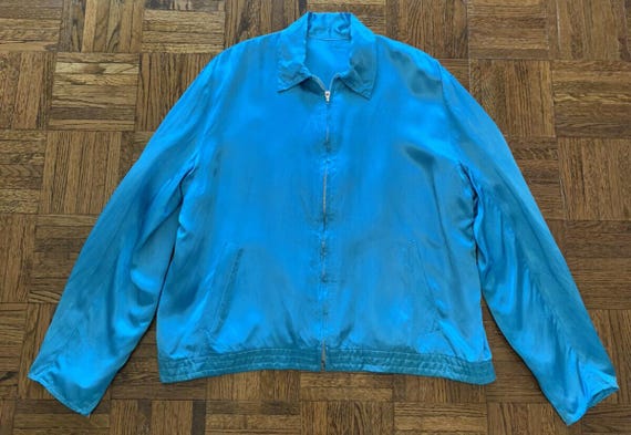 1970s Embroidered Satin Souvenir Tour Jacket: Vie… - image 10