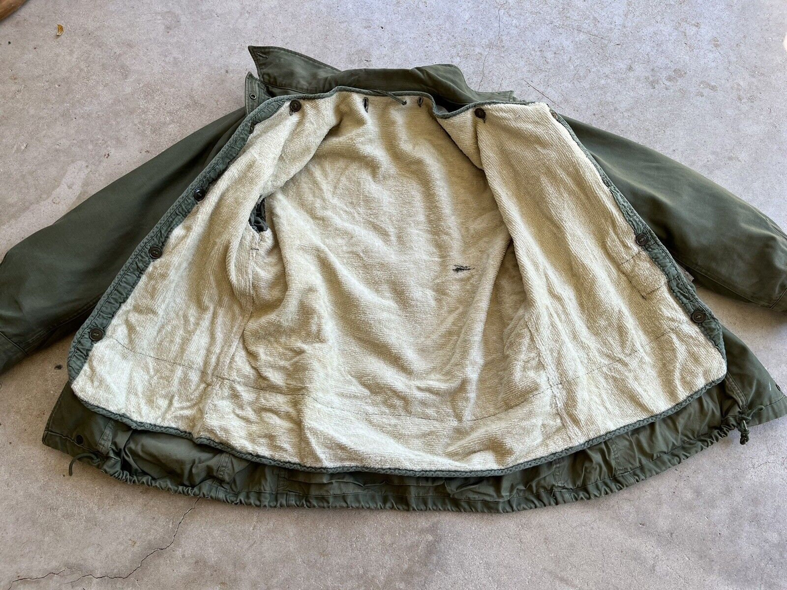 US Army M-1951 OG 107 Field Jacket W/ Frieze Liner * Regular US Army M-1951 OG 107 Field Jacket W/ Frieze Liner * Regular