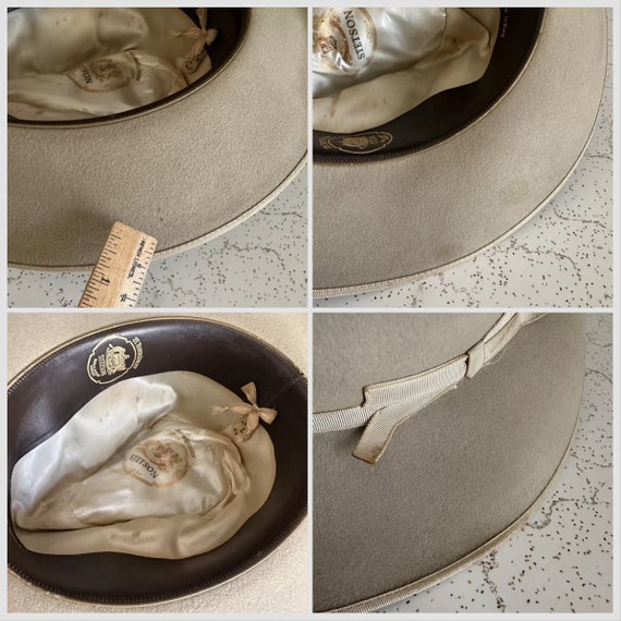 1950s 60s Stetson 3x Beaver OPEN ROAD 7 Long OVAL Hat Fedora 1950s 60s Stetson 3x Beaver OPEN ROAD 7 Long OVAL Hat Fedora