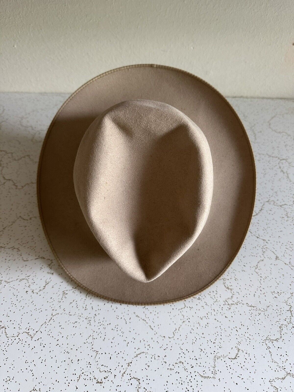1950s Stetson Royal De Luxe the Open Road Fedora Hat - Size 7 1/8